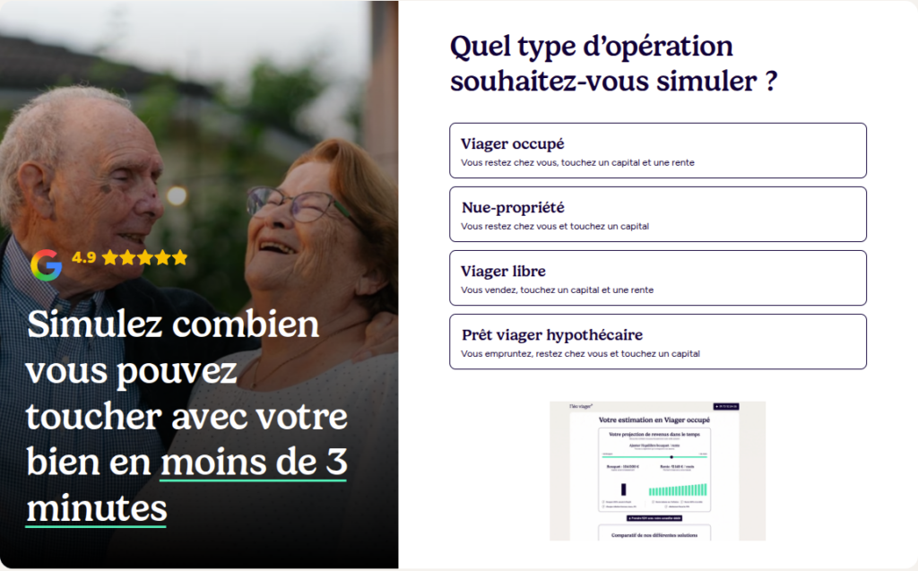 Néo Viager – Simulateur